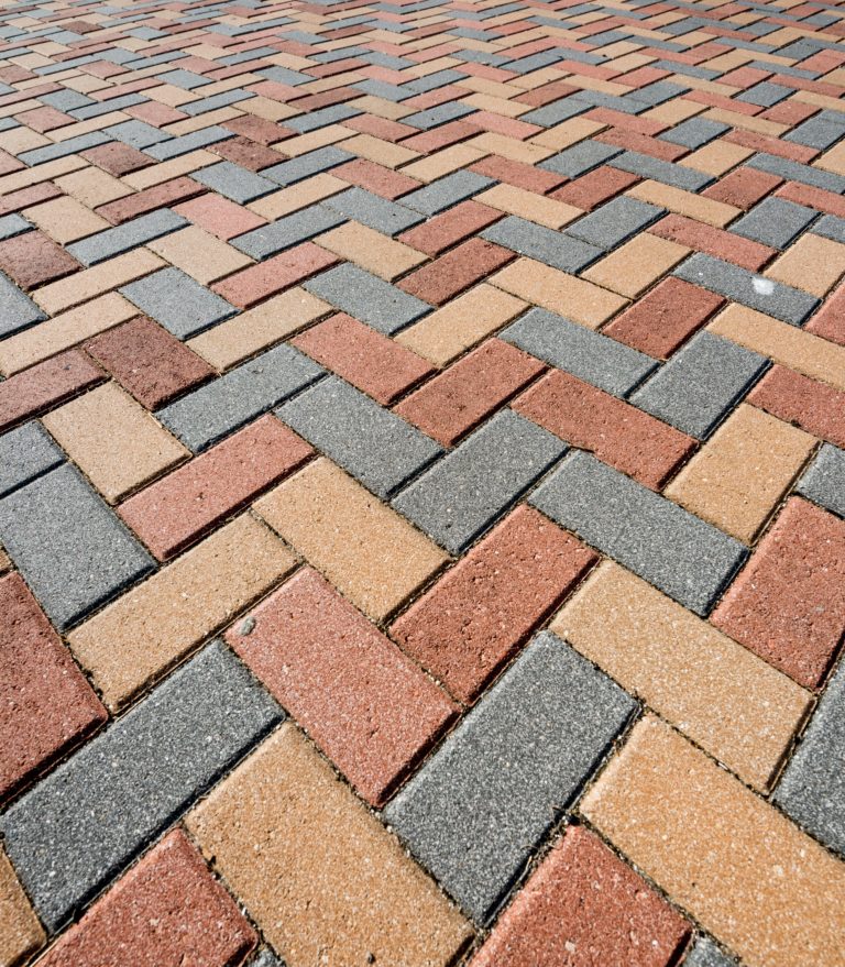 Paver patio installation